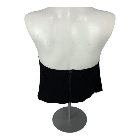 Torrid Black Strapless Sweetheart Neckline Top Size 1 - Picture 7 of 7
